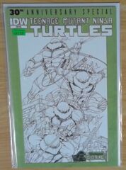 C0407: Teenage Mutant Ninja Turtles: 30th Anniversary Special B&W Tyndall: 7.0 VF-